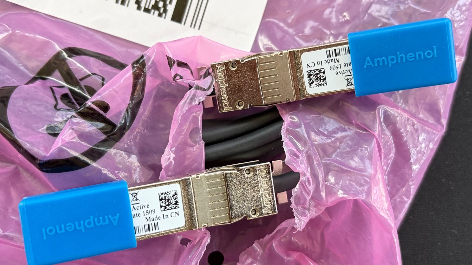 Amphenol 10GBase CX SFP+ 5.0M