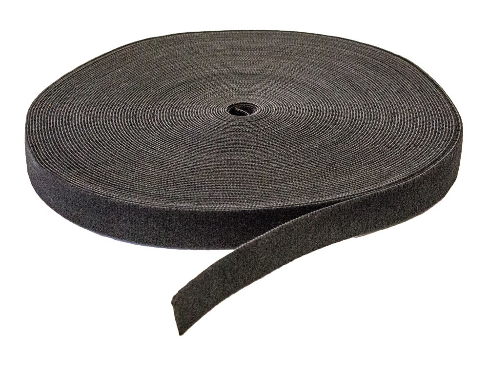 3/4" Inch Roll Hook and Loop Reusable Cable Ties Wraps Straps 25M 82ft