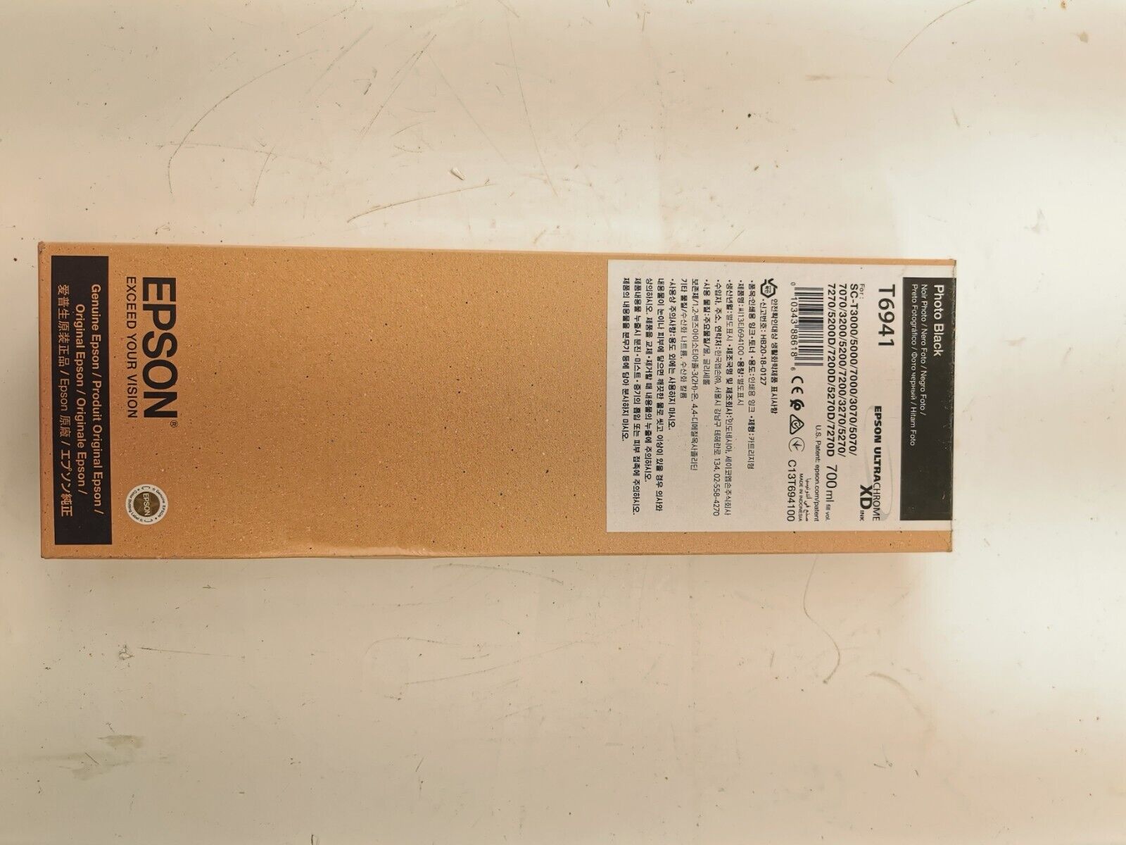 Epson T6941 Ink Cartridge - Photo Black - Epson ultra Chrome XD Ink