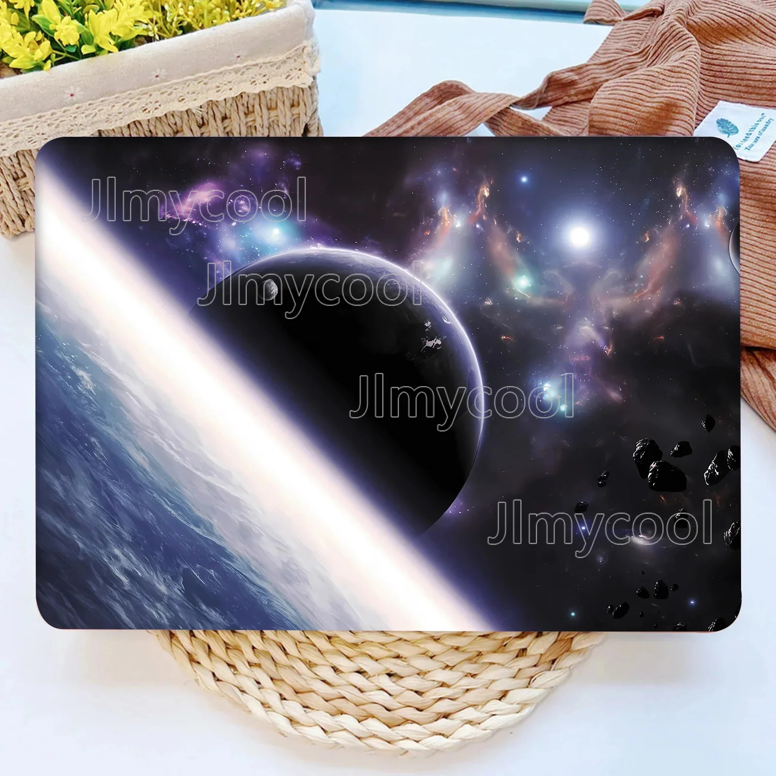 2 Space Nebula Galaxy Laptop Skin Sticker Notebook Decal Cover Scratch Resistant