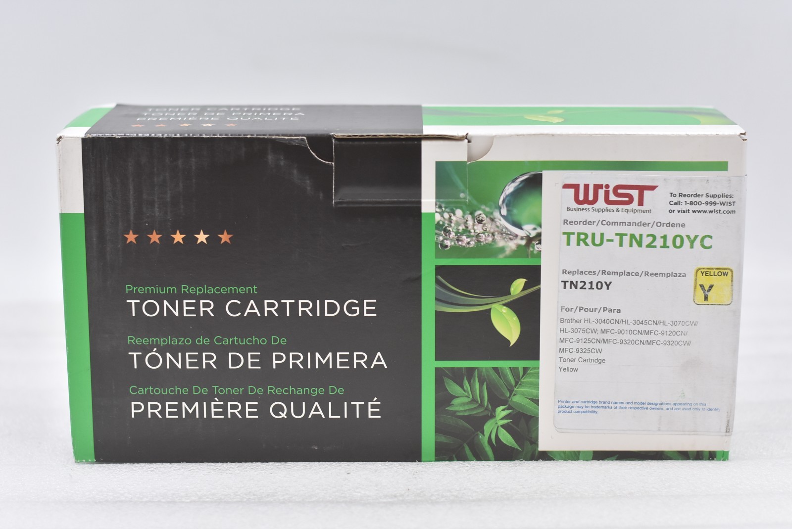 Wist Premium Replacement Yellow Toner Cartdridge TN210Y
