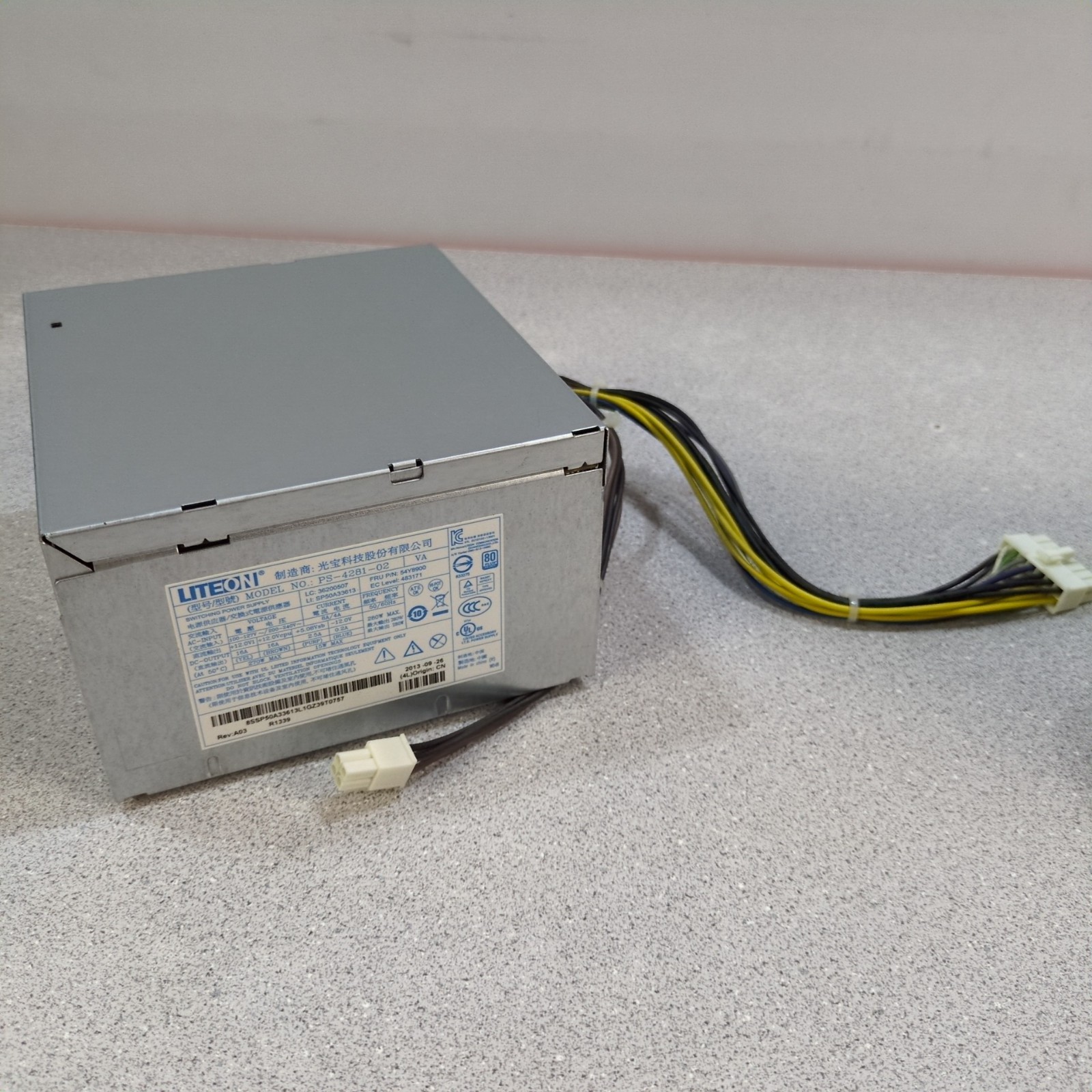 LiteOn PS-4281-02 280W 14 Pin ATX Desktop Power Supply
