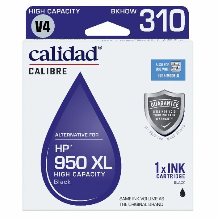 Calidad alternative for HP 950XL High Capacity Black Ink Cartridge BKH310