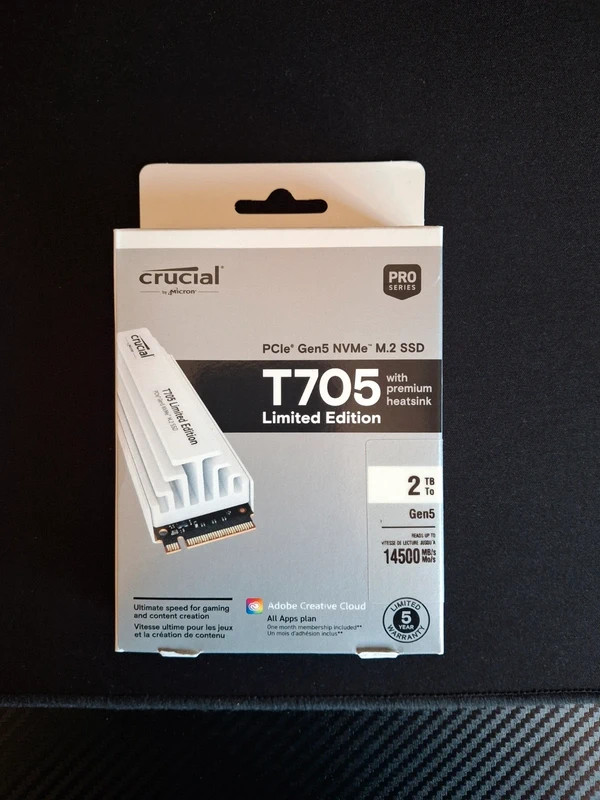Crucial T705 PRO 2TB SSD