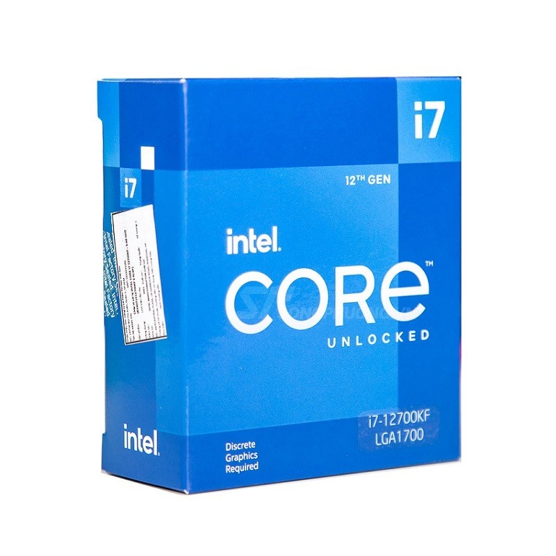 Intel Core i7-12700KF Processor (5 GHz, 12 Cores, FCLGA1700) [SEALED]