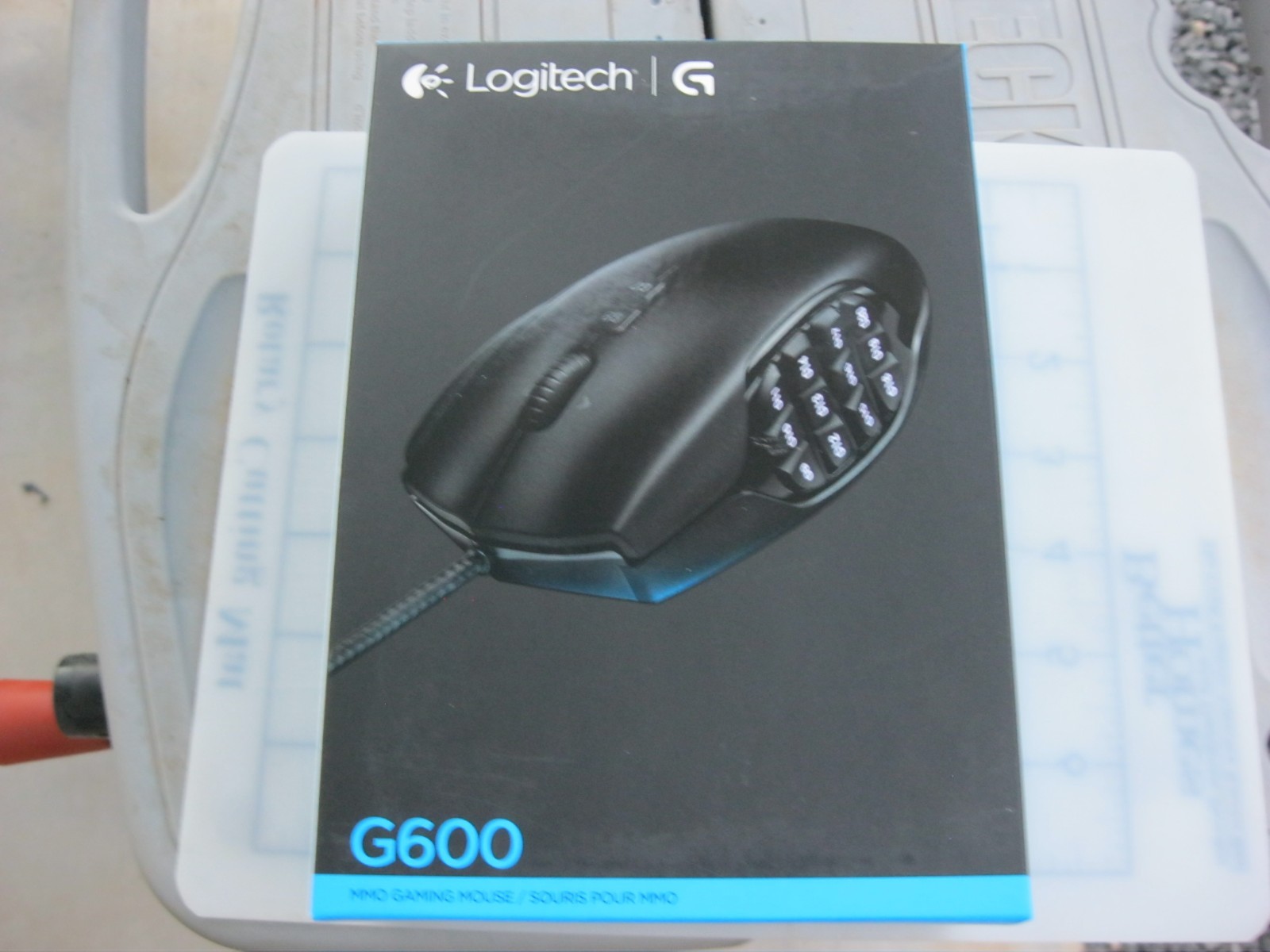 NEW in BOX - Logitech G600 MMO Wired Gaming Mouse - Black - 