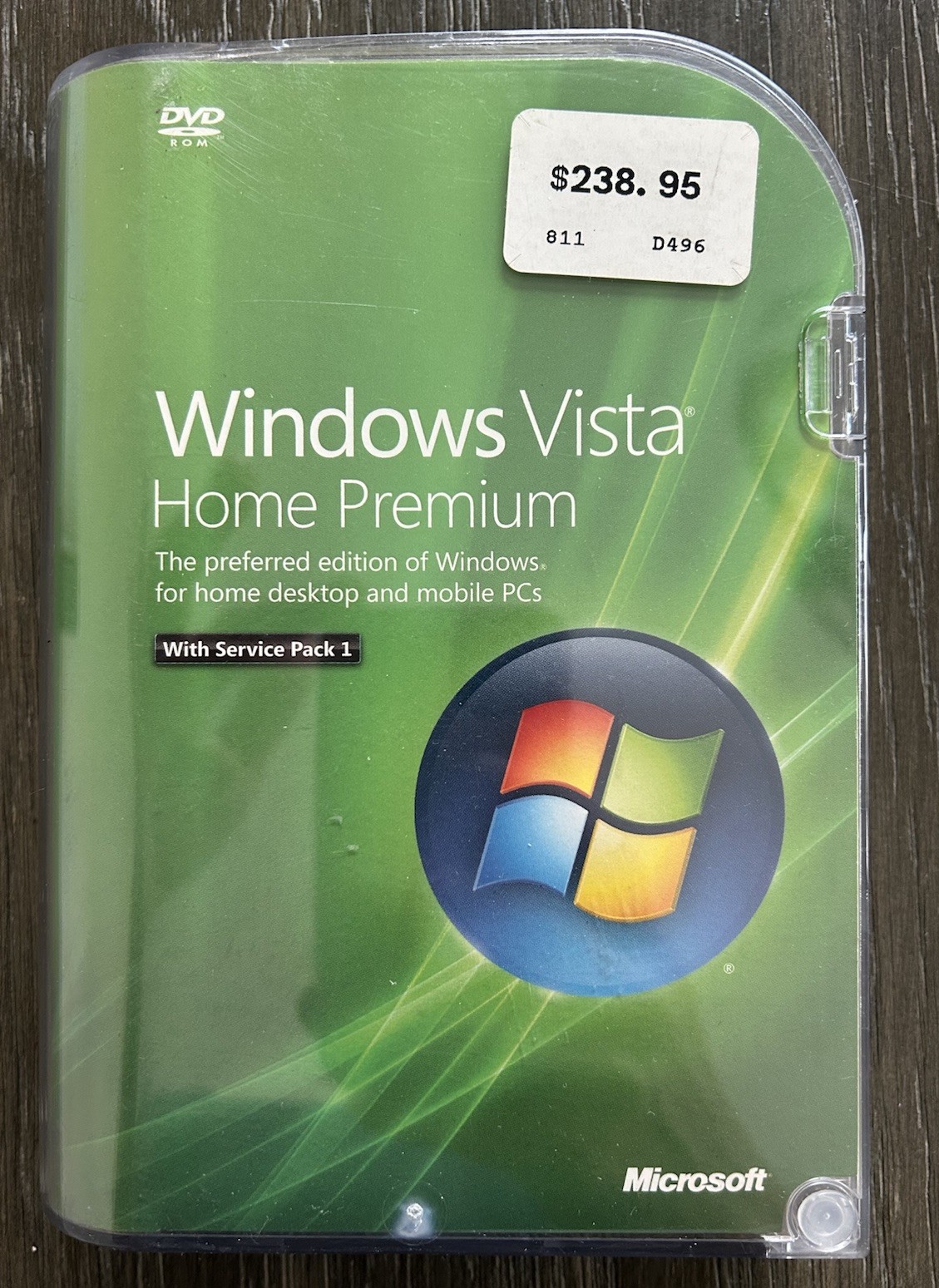 Microsoft Windows Vista Home Premium (Retail) (1 PC) - Full Version for Windows