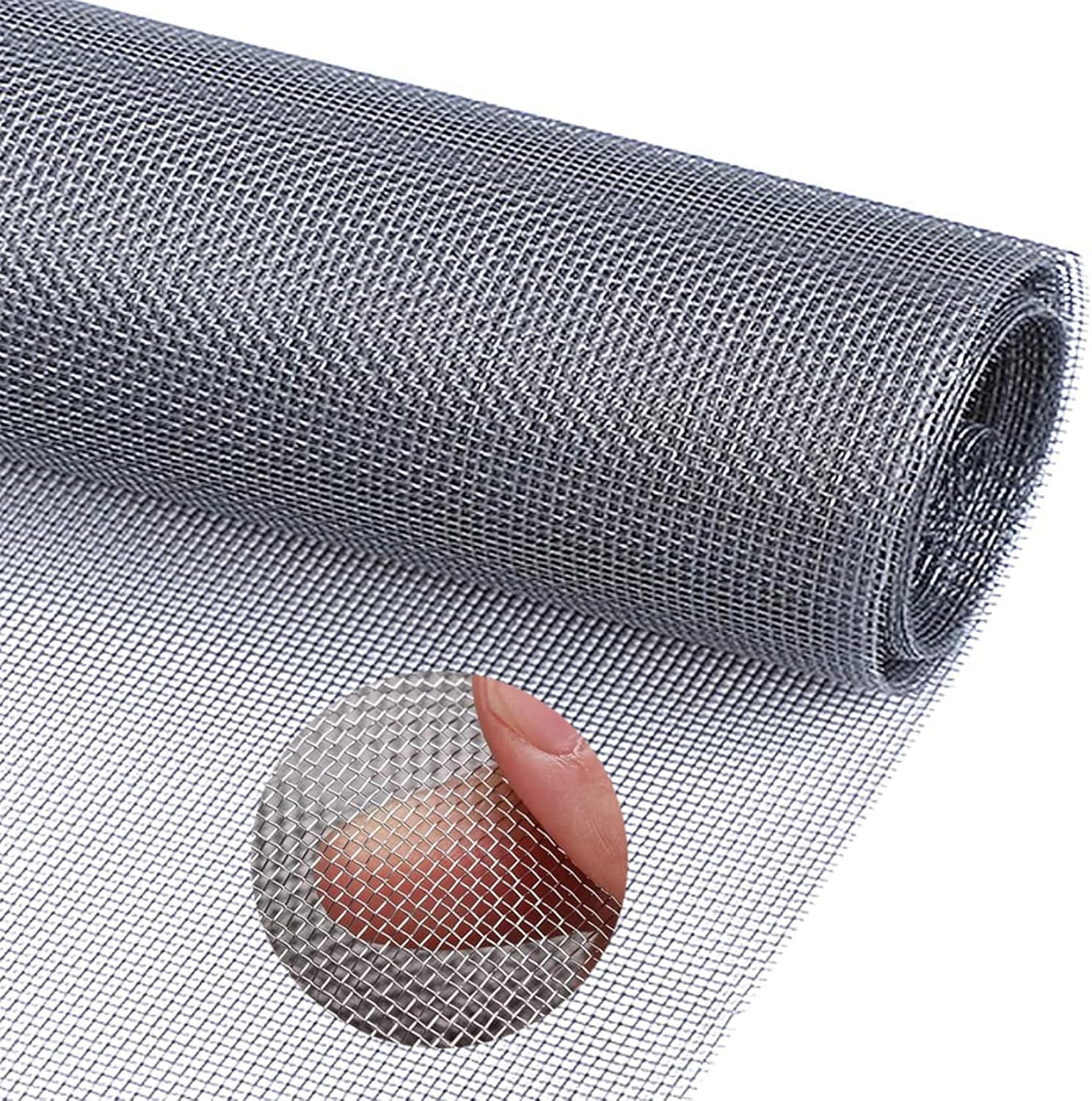 Filter Screen Sheets Stainless Steel Air Vent Mesh Cover Wire Mesh Roll 30X120Cm