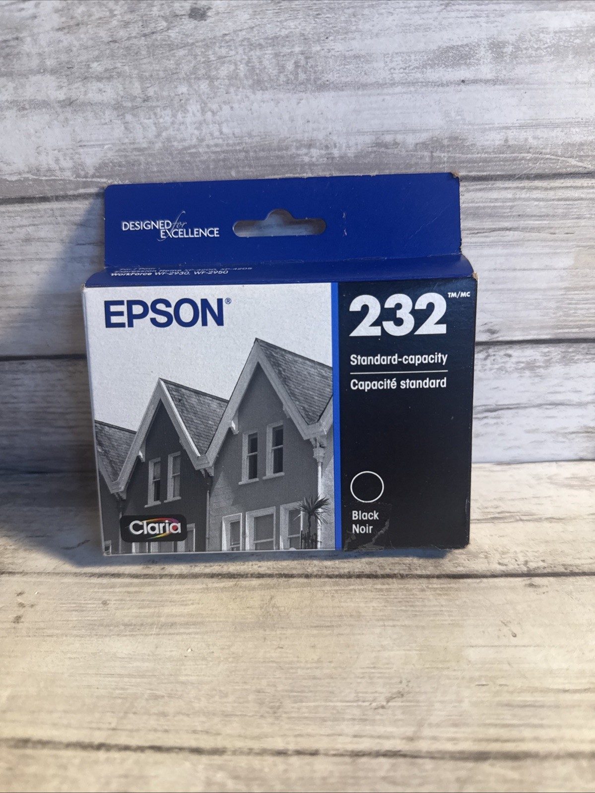 New Genuine Epson 232 Black Claria Ink Cartridge Exp 05/2028 Ships Free