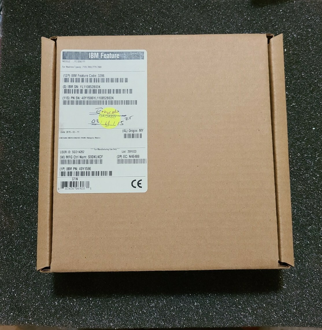 BRAND NEW IBM 8Gbps SFP+ SW Duplex LC Transceiver 8G 90Y9403 78P1711 00E9256 OEM