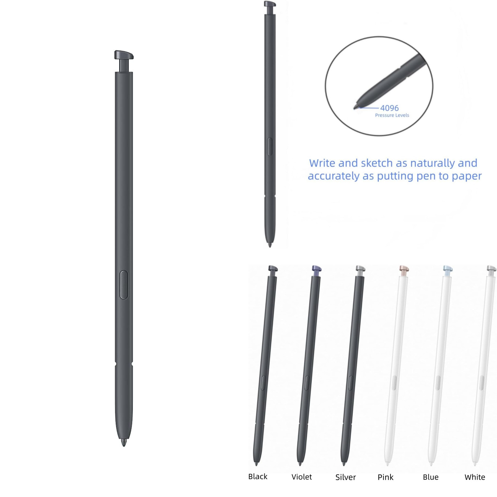 S Pen S26 Ultra Replacement for Samsung Galaxy S26 Ultra Stylus Pen, with 5 PCS