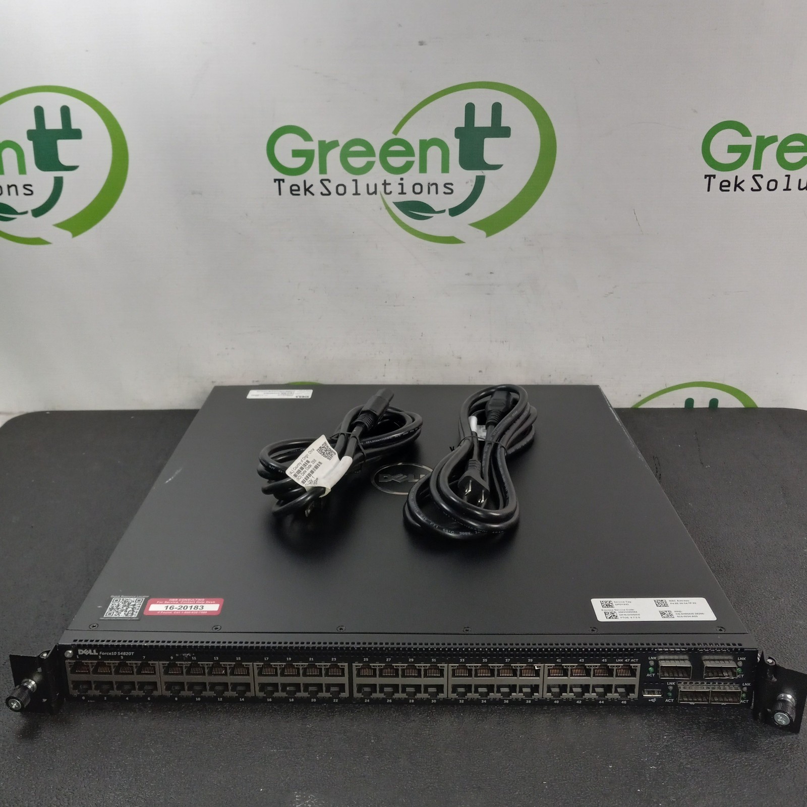 Dell Force10 S4820T 48-Port 10GbE RJ45 4x QSFP+ Managed Network Switch
