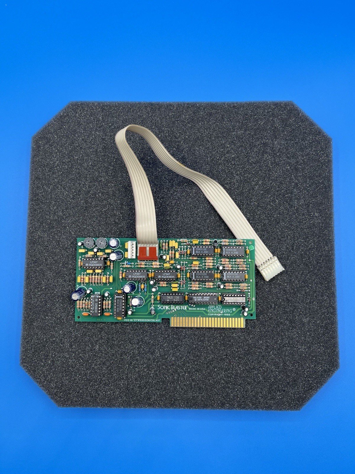 Apple IIGS Applied Engineering Sonic Blaster Stereo Sound Card Rev A AE 1988
