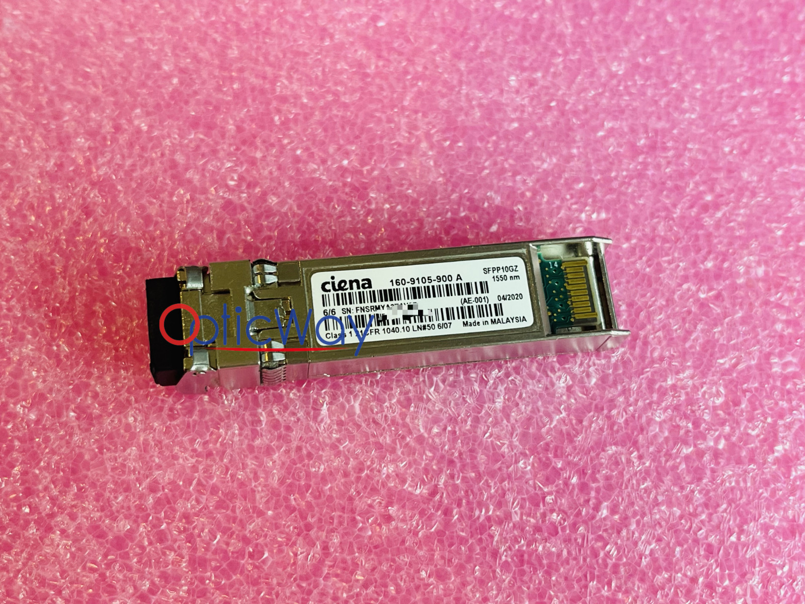 Ciena 160-9105-900 SFP+ 10G 80km 1550nm  SMF LC  SFPP10GZ