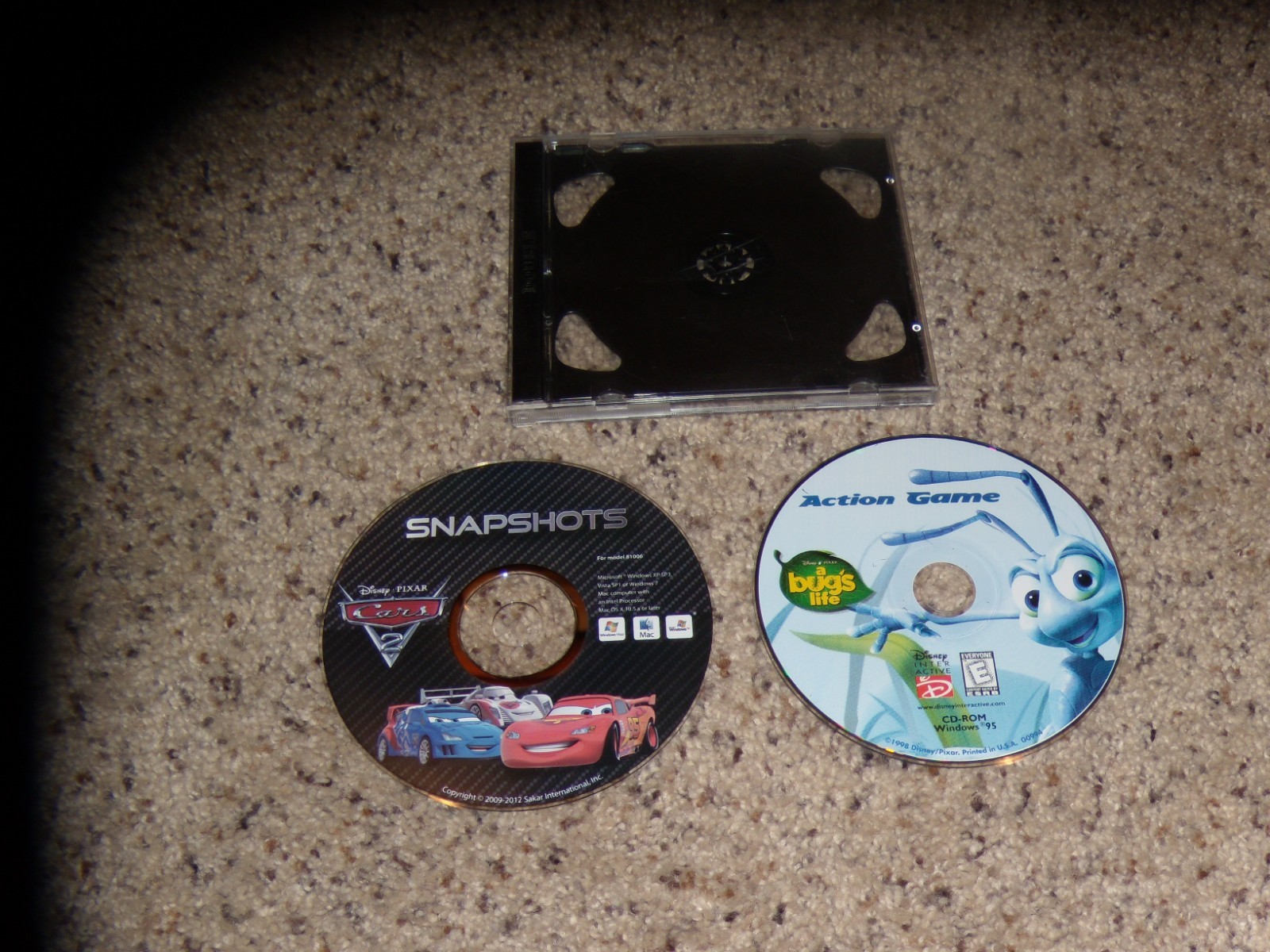 Disney Pixar Cars 2 Snapshots & A Bug's Life Action Game - PC Games