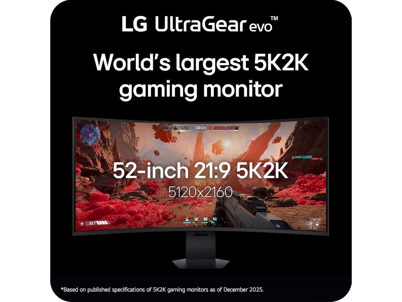 LG UltraGear 52 inch UHD 4K 240Hz AMD FreeSync Premium (Adaptive Sync) HDR600