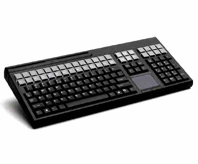 Cherry Keyboards LPOS BLACK,QWERTY,TP,17 Inch, USB 127 Post Key