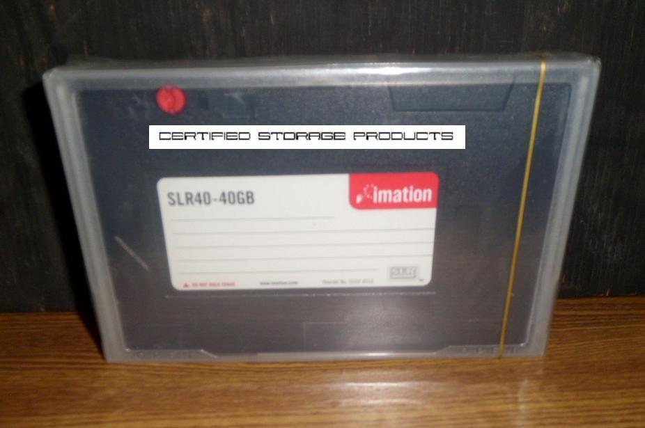 NEW Imation SLR40-40GB 20GB/40GB 5.25" SLR Data Tape Cartridge SLR40 SLR 41112