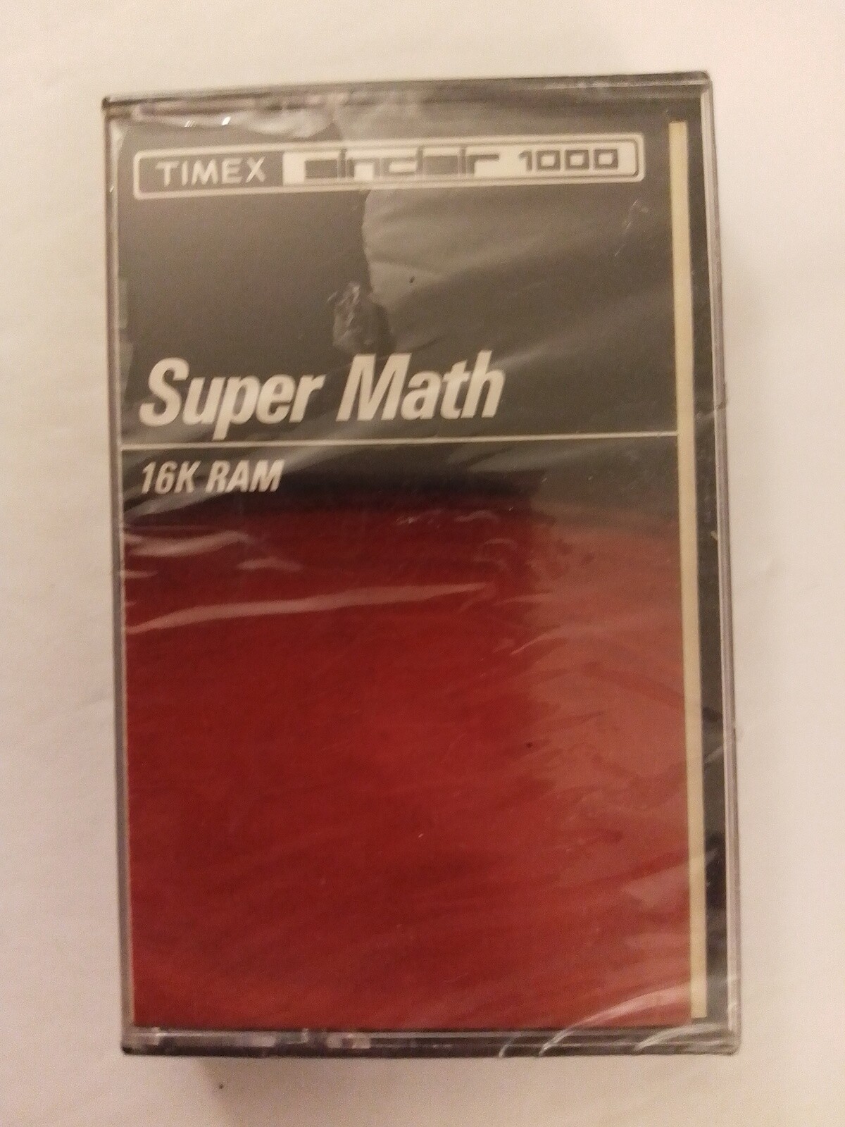 Timex Sinclair 1000 Super Math 16K RAM Cassette Vintage Software Brand New