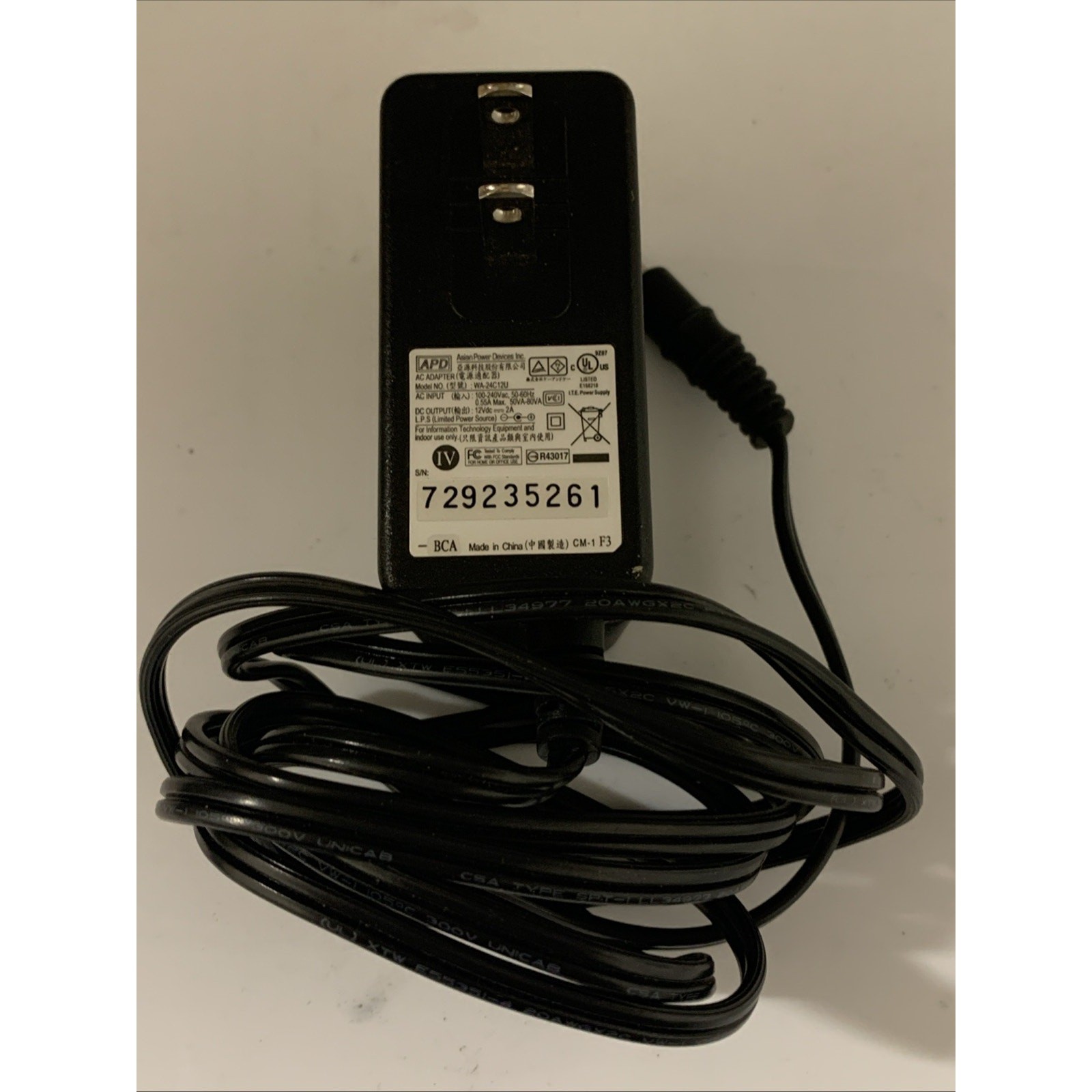 WA-24C12U Original ADP 12V AC Adapter Power Cord For Seagate Or WD External HDD