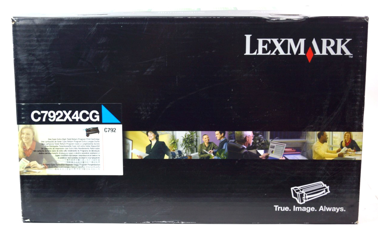 Lexmark C792X4CG Cyan Toner Cartridge NEW IN BOX