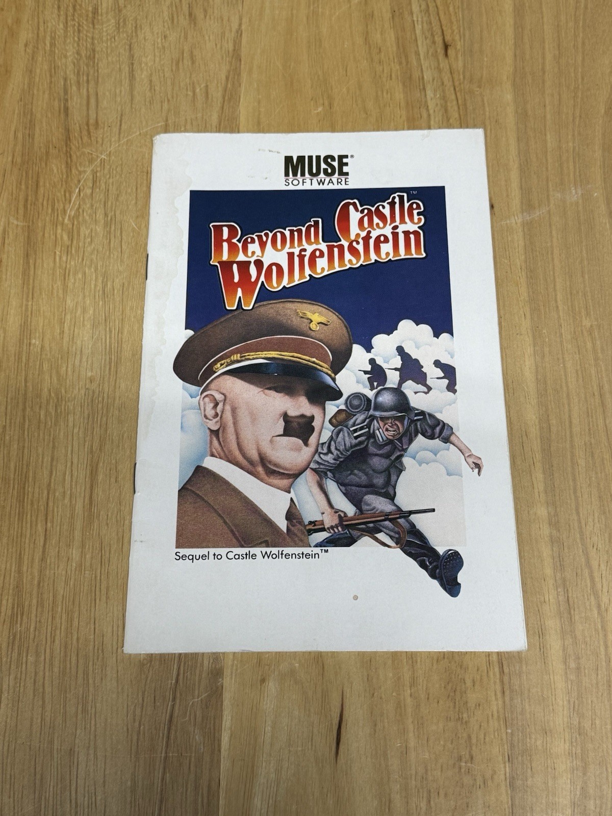 Beyond Castle Wolfenstein - Muse IBM PC PCJr Version (MANUAL ONLY)