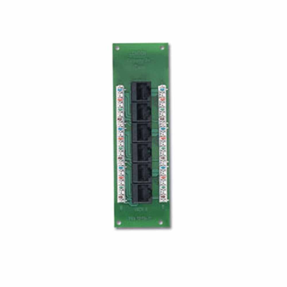 Category 5E Voice and Data Expansion Board, 47603-C5, Green