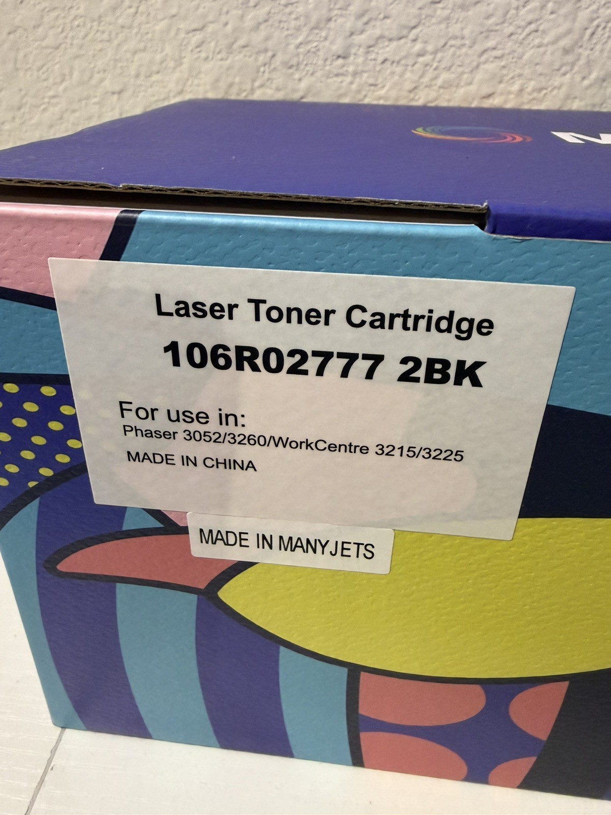 Xerox 106R02777 Toner Cartridge - 2 Pack-Black
