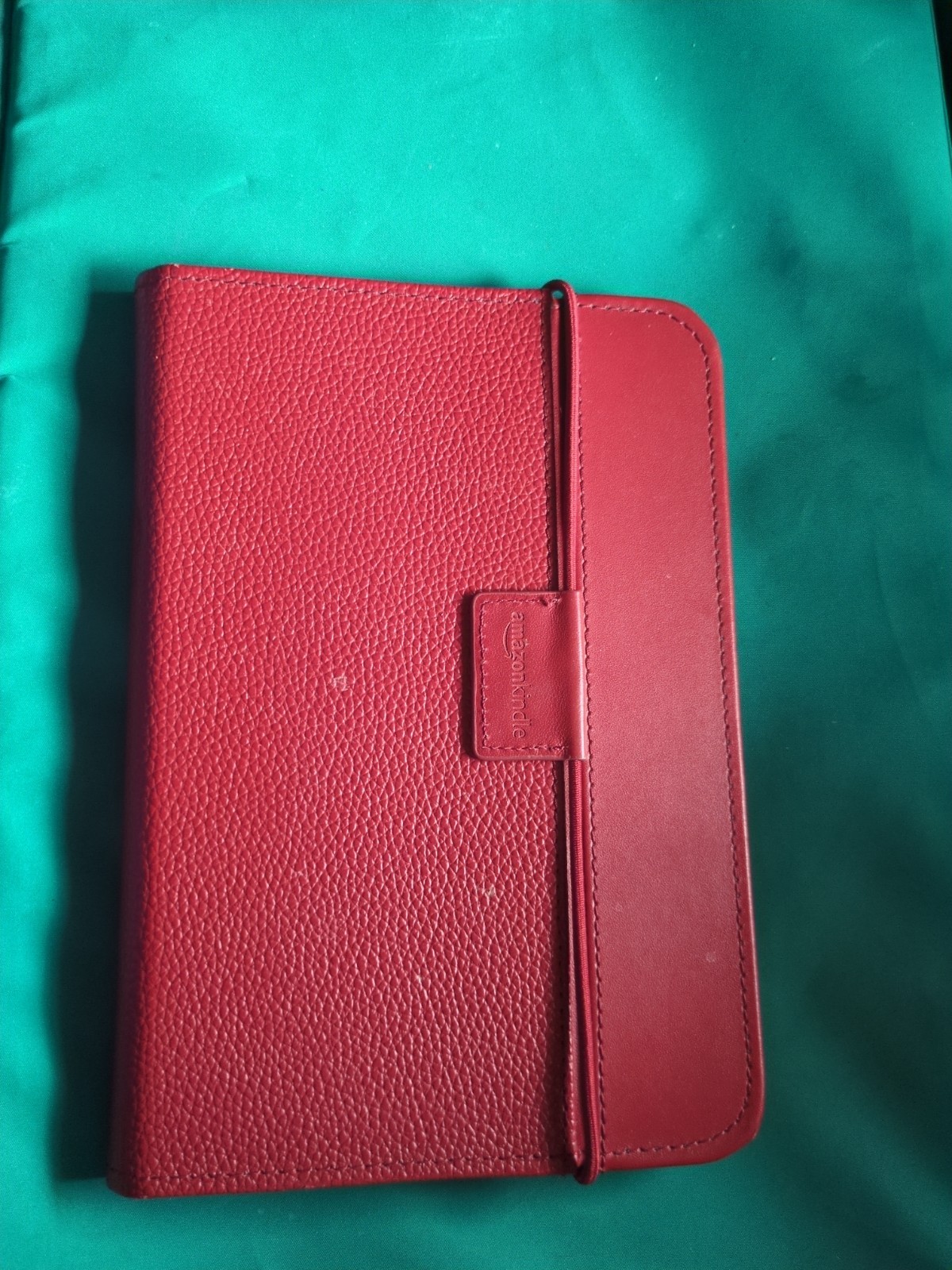 Original Amazon Leather Cover Case 3 3rd Gen - Red Strap Loose