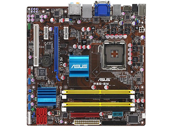 For ASUS P5Q-EM motherboard LGA775 P45  4*DDR2 8G M-ATX Tested oK