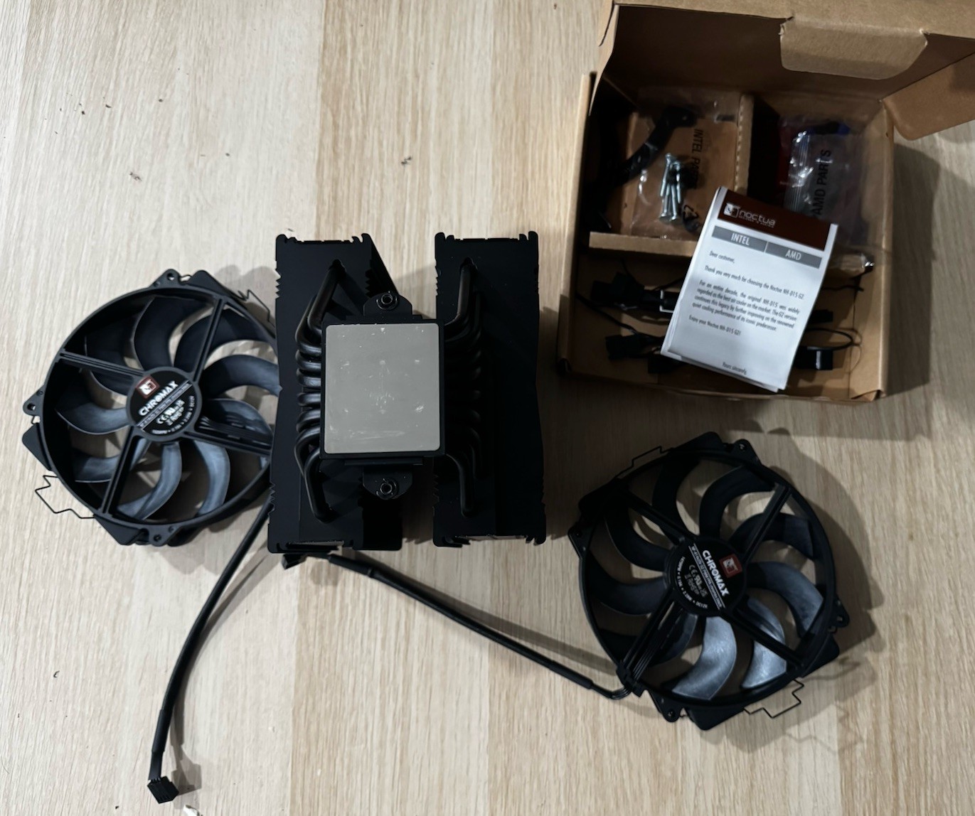 NH-D15 G2 chromax.black Premium Dual Tower CPU Cooler for AMD AM5/AM4 and Intel