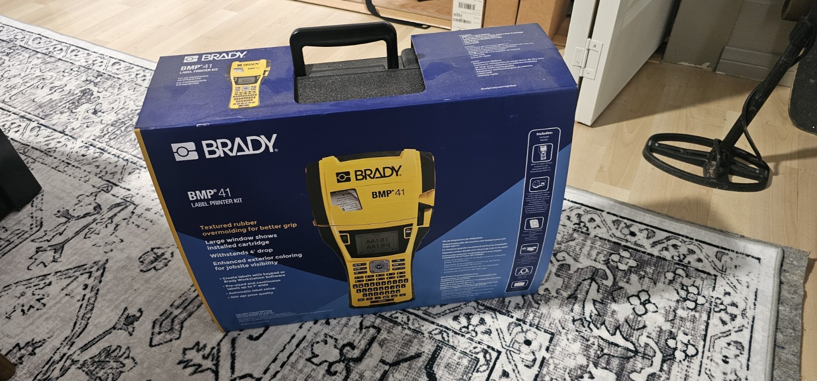 BRADY BMP41 Label Printer Kit *NEW*
