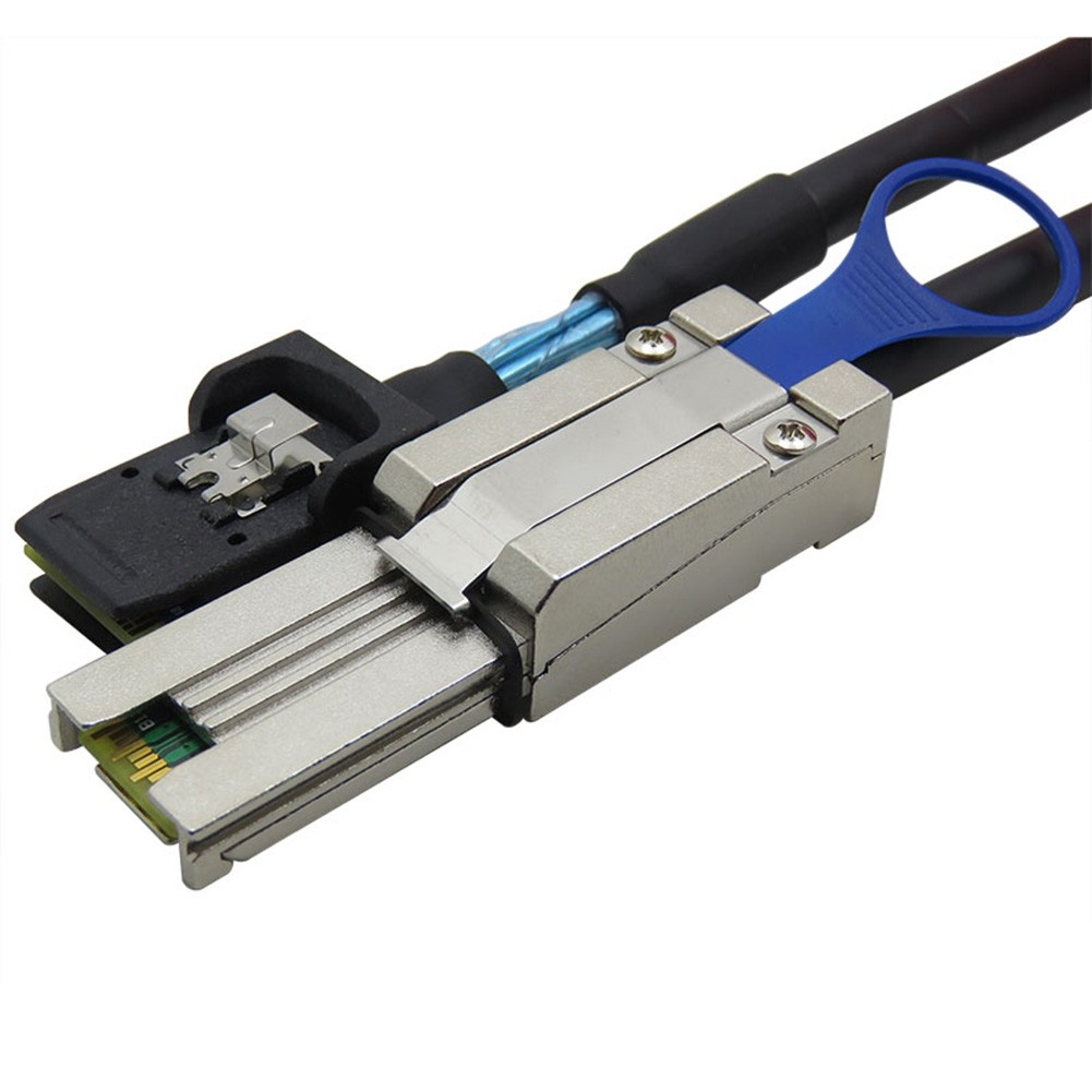 Best Quality Two Colors 2M  SAS 26P SFF-8088 to SFF-8087 36P Direct Attach4066
