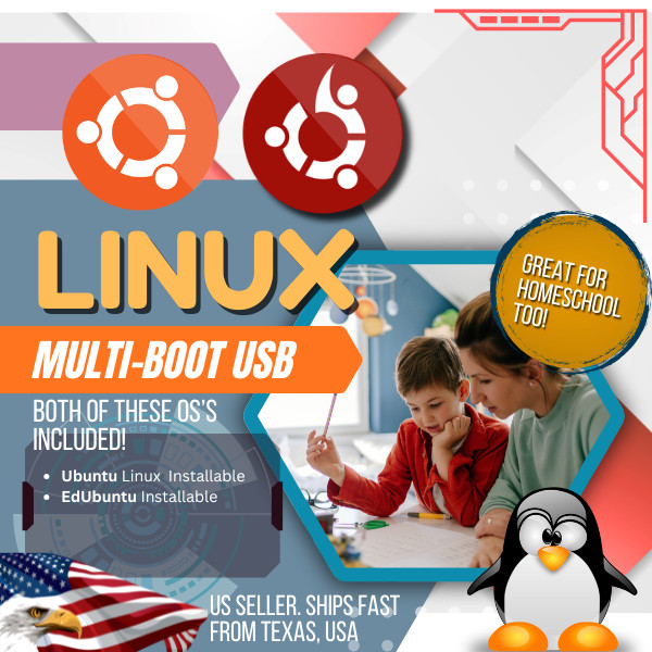 Ventoy USB with Ubuntu & Edubuntu | Multiboot Linux for Homeschool & Education
