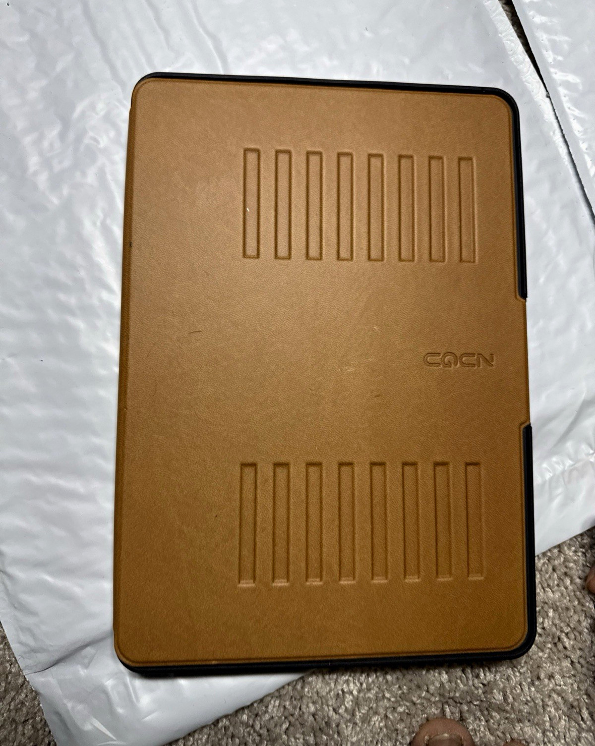 ZUGU Tablet Folio Case Cover, Brown for Ipad 7th,8th,9th Generation