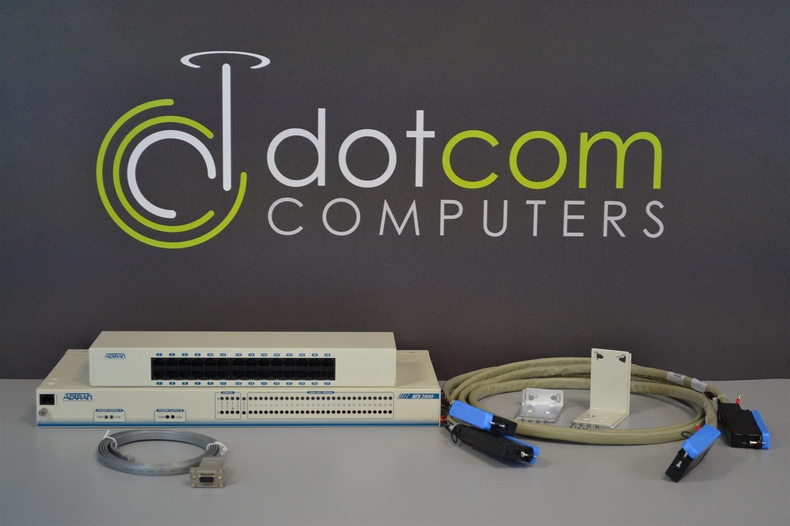 Adtran MX2800 DS3 Non-Redundant 48V DC Patch Panel 4205290L3 1205288L1 1202289L2