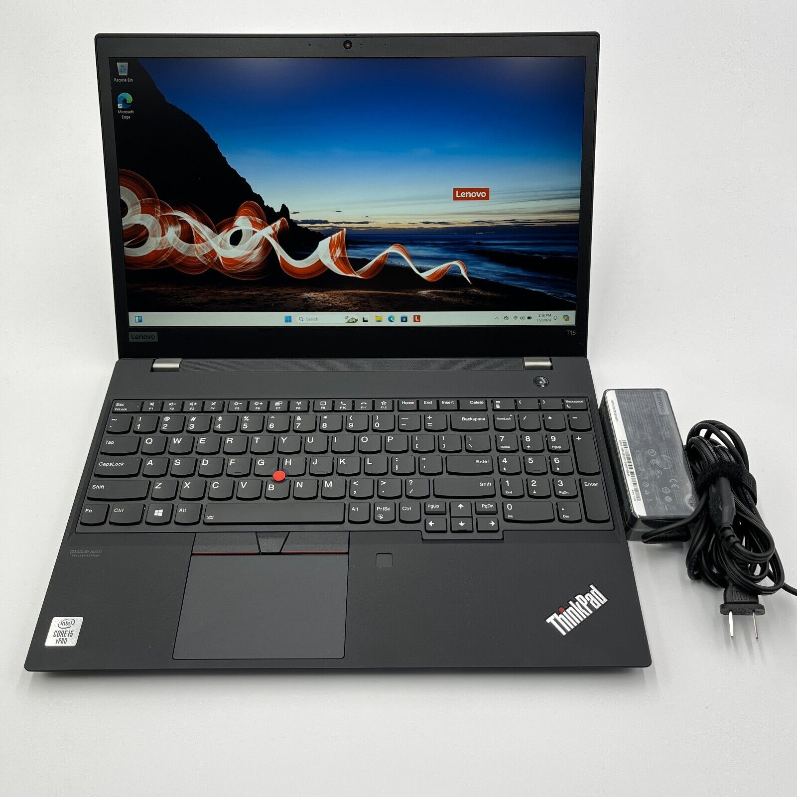 Lenovo ThinkPad T15 Gen 1 - i5 10310U, 16GB RAM, 256GB SSD, Windows 11 Pro