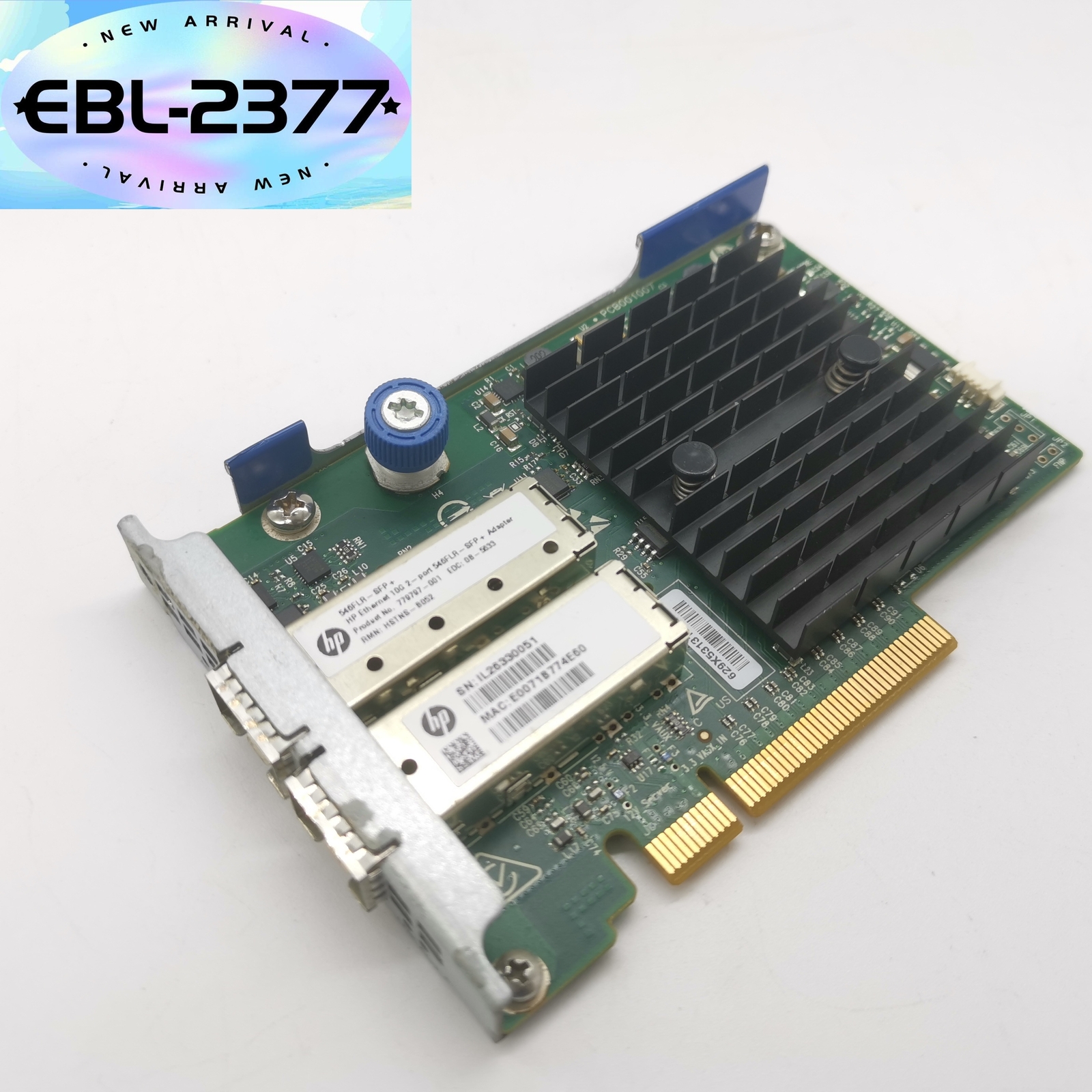 HP 546FLR-SFP+ 10GbE 2-Port Ethernet Adapter 779797-001 779799-B21 790315-001