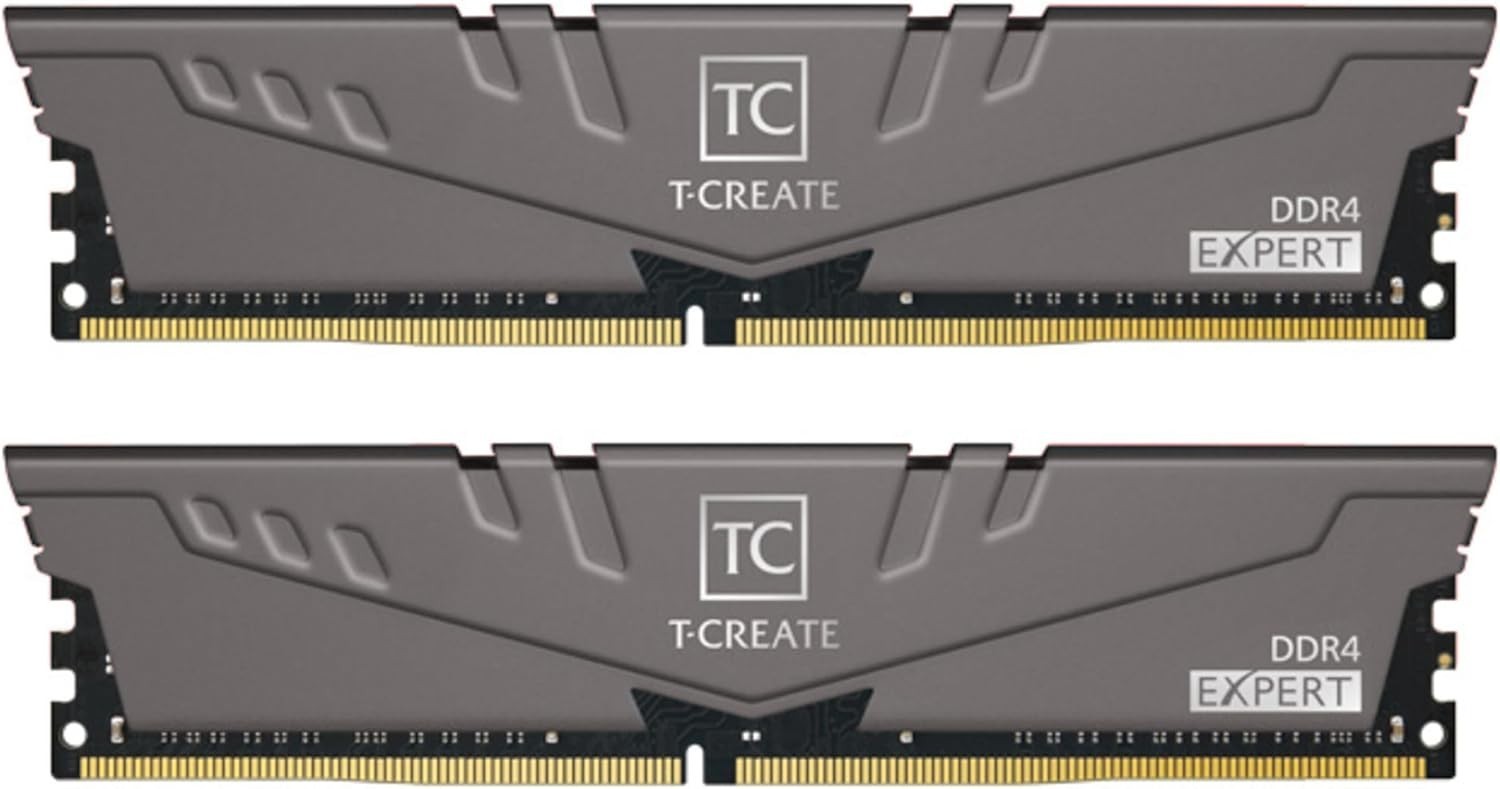 TEAMGROUP T-Create Expert DDR4 Ram 32GB (2x16GB) 3200MHz TTCED416G3200HC16FBK