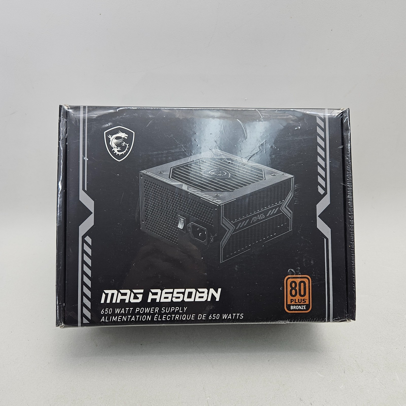 MSI MAG A650BN 650W ATX 80+ BRONZE Power Supply PSU - SEALED