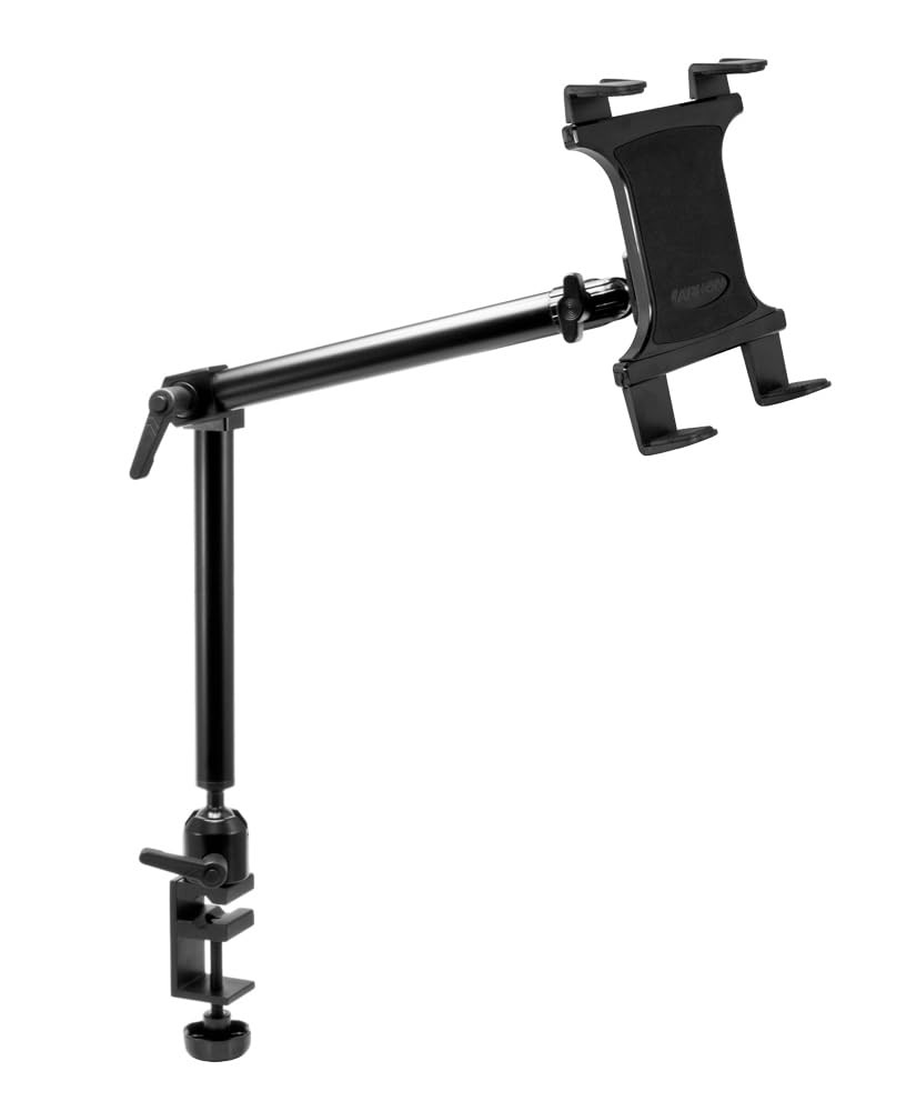 Arkon Heavy-Duty Aluminum C-Clamp Universal Tablet Mount (22-Inch) (TAB802)