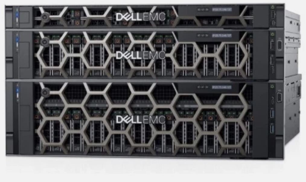 DELL POWEREDGE R760XS 8 BAY LFF SERVER DUAL XEON SILVER 4509Y 32GB H750 FRONT 