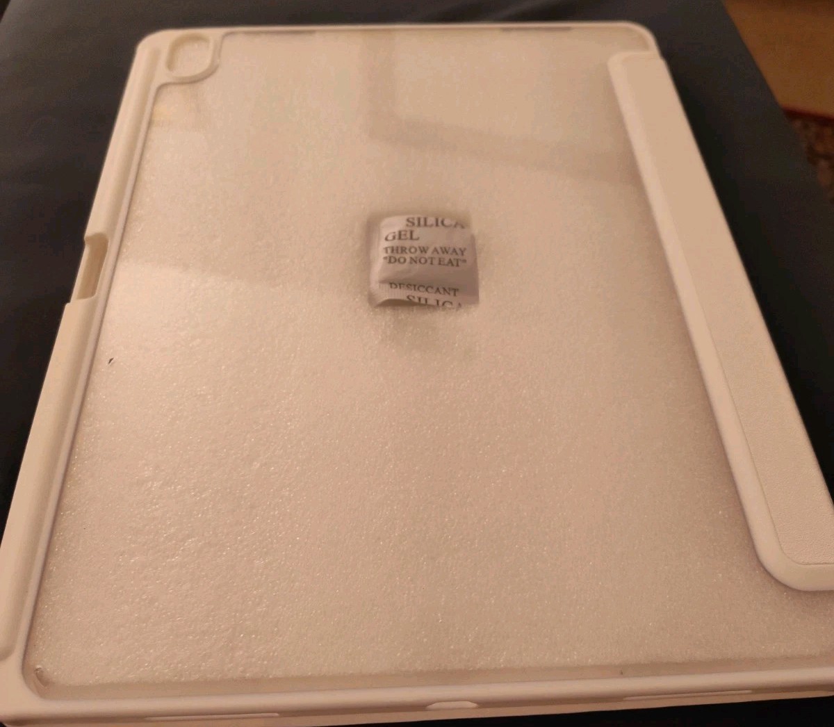 Timovo White Case For iPad Air 13 inch (M3/M2 2025-2024) with Pencil Holder.