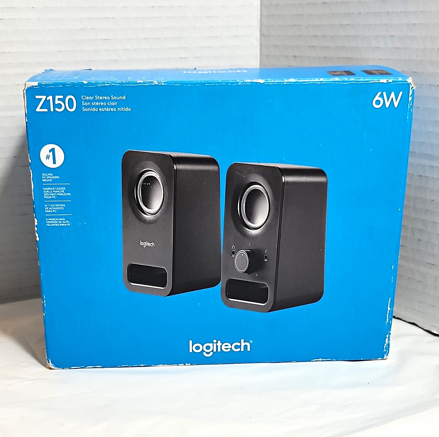 Logitech Z150 Wired 2.0 Computer Speakers 3.5mm 6W Headphone Jack Black