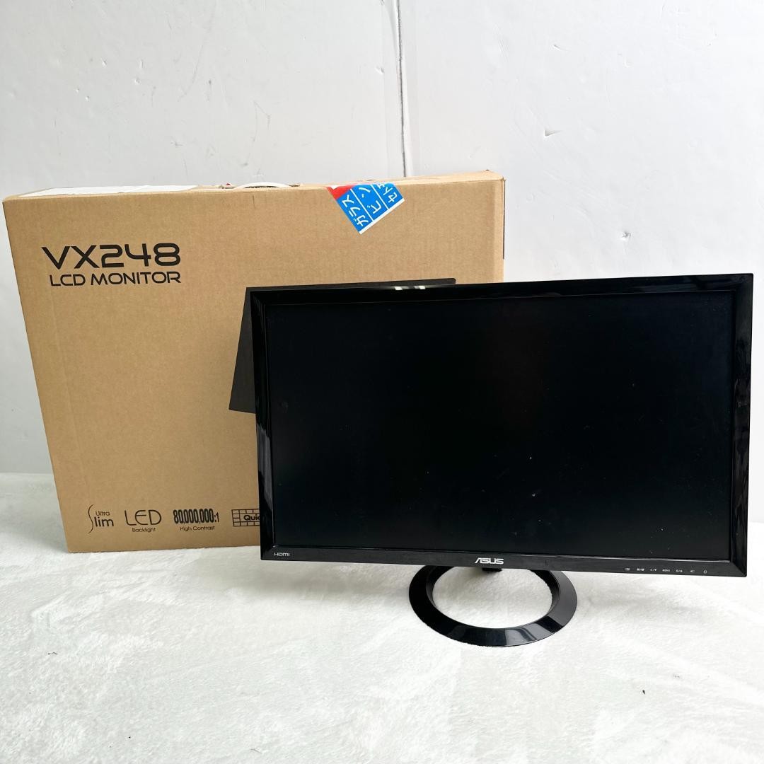 ASUS VX248H Full HD LCD Monitor 1ms HDMI VGA Black Tested