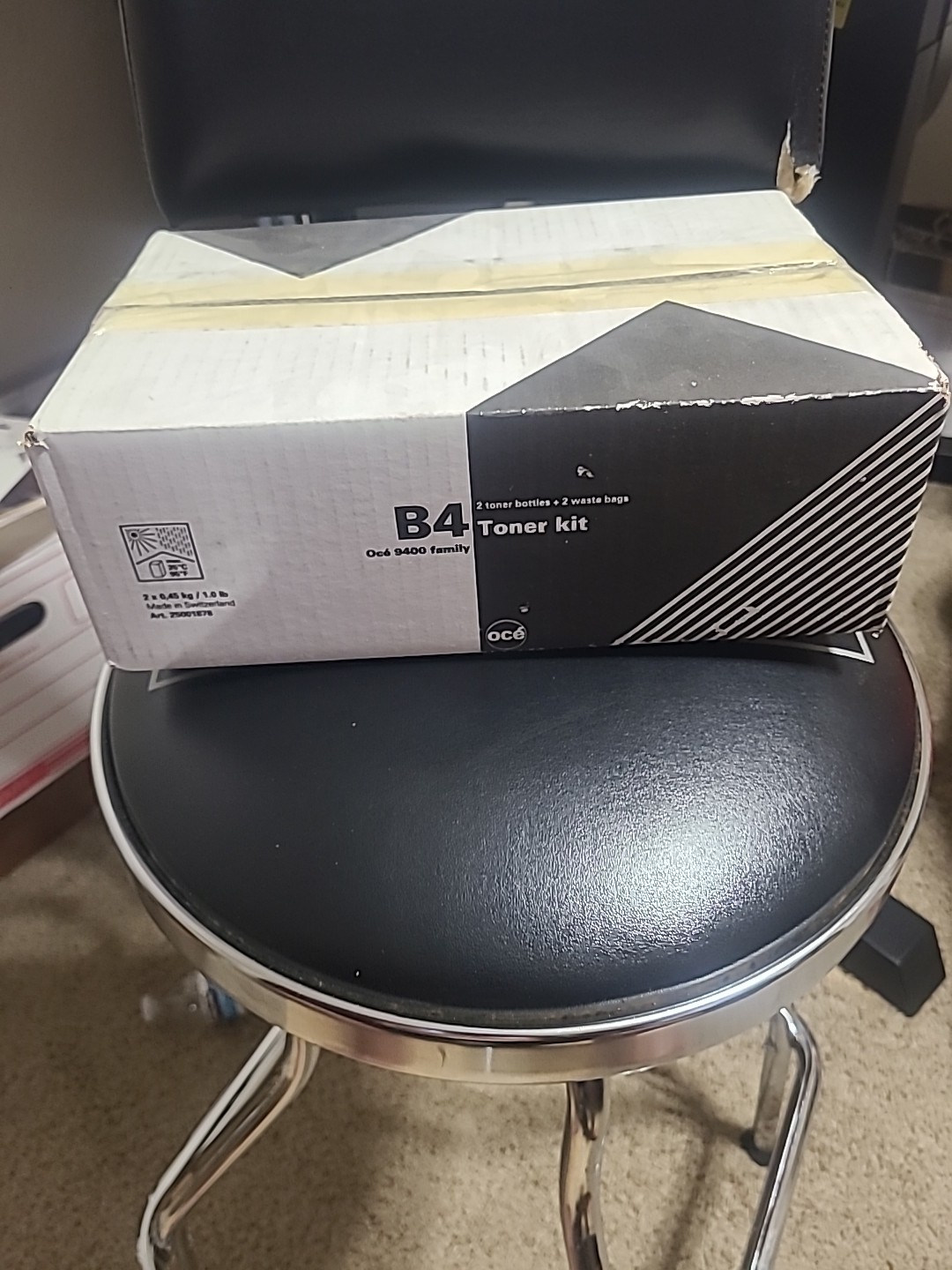 Oce B4 25001878 Toner Kit 2 Toners Bottles for Oce 9300/9400
