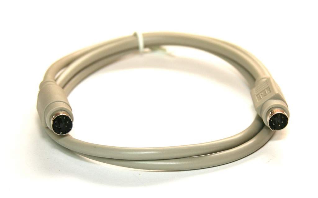 3FT Keyboard Mouse MiniDin6 Male to Male PS2 Cable