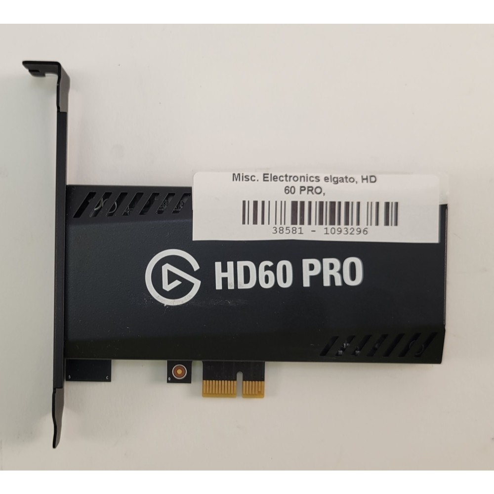 Elgato HD 60 PRO 2GC309901002 Capture Card - Tested