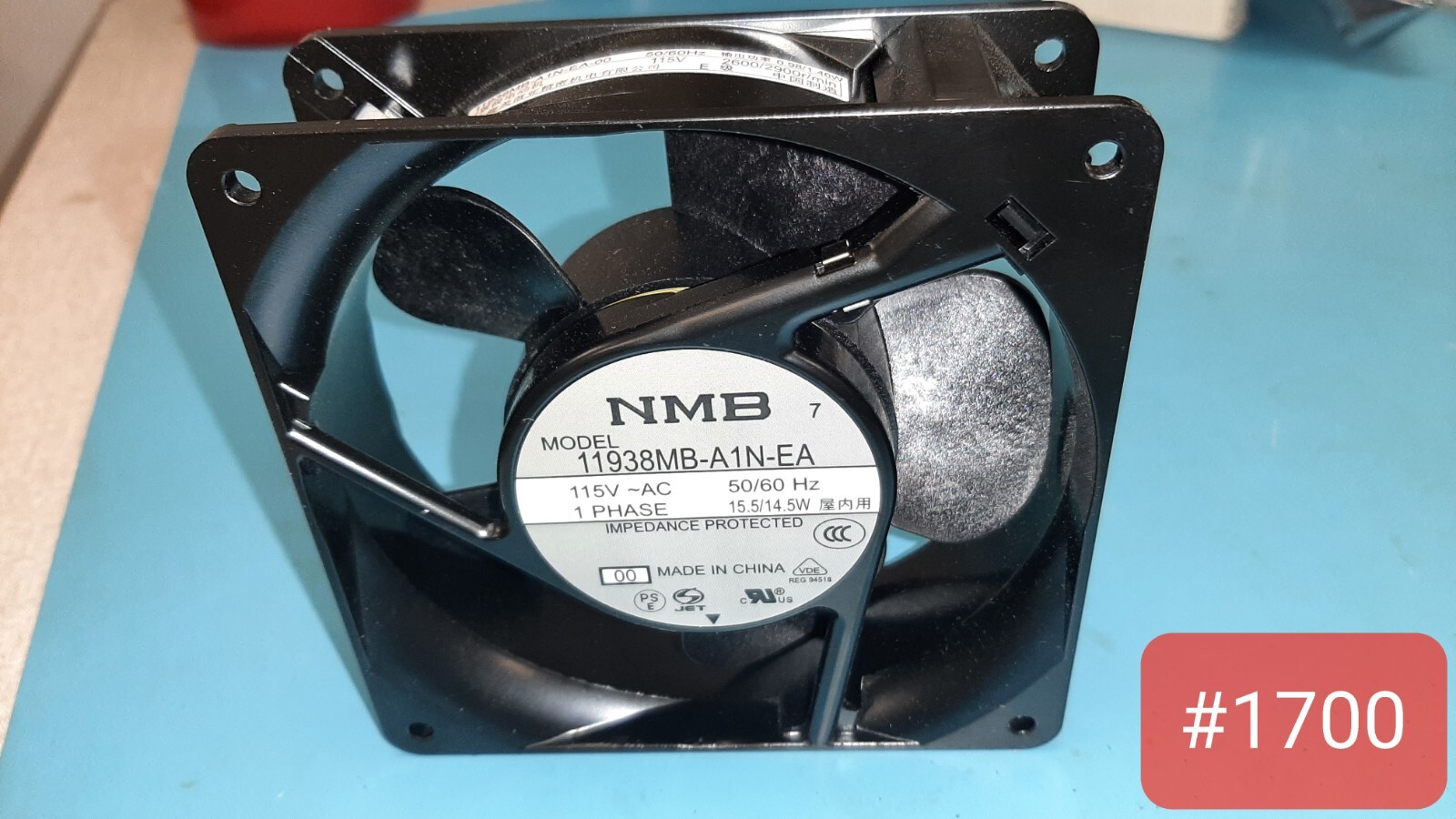( 1 PC ) New 11938MB-A1N-EA  115V     Fan NMB
