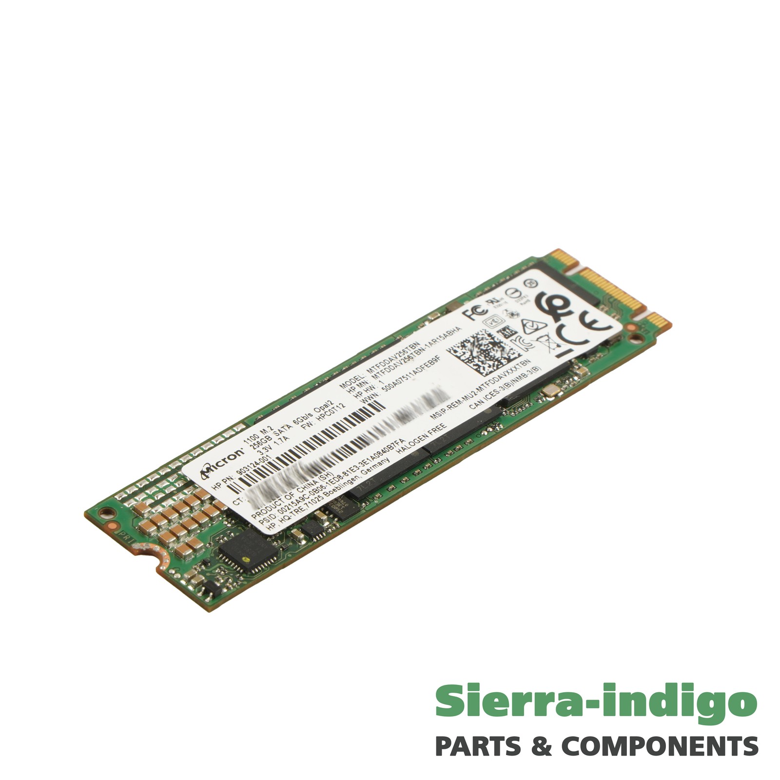 HP 903124-001 Micron MTFDDAV256TBN 256GB M.2 SATA SSD Drive